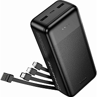Зовнішній акумулятор Hoco J163B 30000mAh 20W Black - придбати в Дніпрі, Україні: ціна, характеристики | інтернет-магазин TOUCH