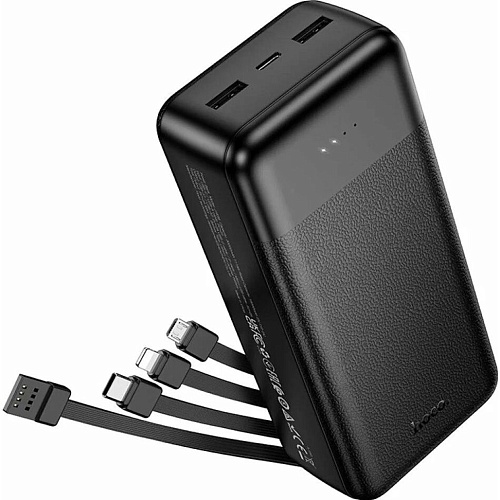 Зовнішній акумулятор Hoco J163B 30000mAh 20W Black - придбати в Дніпрі, Україні: ціна, характеристики | інтернет-магазин TOUCH