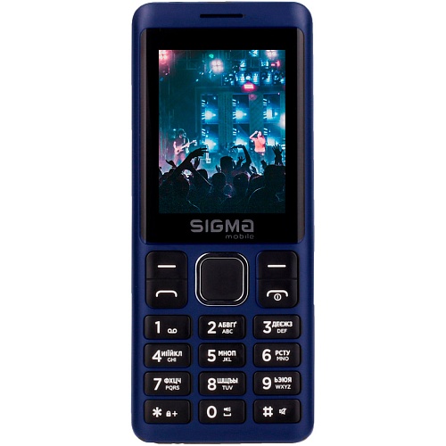 Мобільний телефон Sigma mobile X-style 25 Tone (Blue) UA-UCRF - придбати в Дніпрі, Україні: ціна, характеристики | інтернет-магазин TOUCH