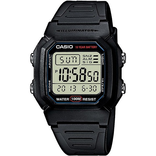 Наручний годинник Casio Collection W-800H-1AVEF - придбати в Дніпрі, Україні: ціна, характеристики | інтернет-магазин TOUCH