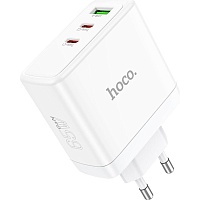Сетевое зарядное устройство Hoco N30 Glory PD65W White (784155)