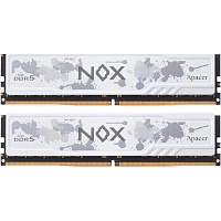 Модуль памяти DDR5 Apacer NOX 2x16GB 6000MHz White (AH5U32G60C622MWAA-2) Модуль памяти DDR5 Apacer NOX 2x16GB 6000MHz White (AH5U32G60C622MWAA-2)