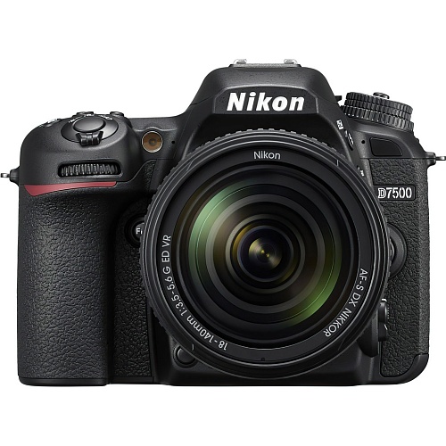 Дзеркальний фотоапарат Nikon D7500 + AF-S DX Nikkor 18-140mm f/3.5-5.6G ED VR Kit (VBA510K002) - придбати в Дніпрі, Україні: ціна, характеристики | інтернет-магазин TOUCH