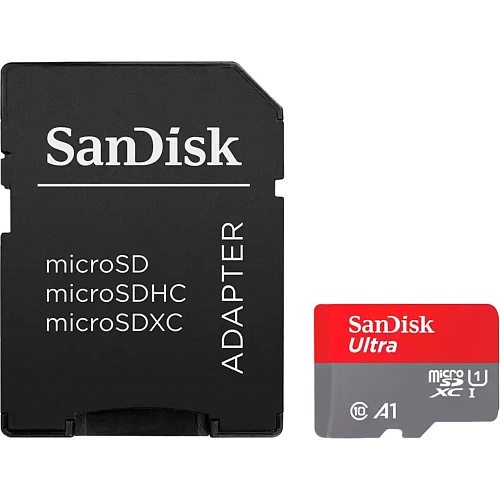 Карта пам'яті SanDisk microSDXC 128GB UHS-I U1 Class 10 V30 A1 Ultra + SD adapter (SDSQUAB-128G-GN6IA) - придбати в Дніпрі, Україні: ціна, характеристики | інтернет-магазин TOUCH Карта пам'яті SanDisk microSDXC 128GB UHS-I U1 Class 10 V30 A1 Ultra + SD adapter (SDSQUAB-128G-GN6IA) - придбати в Дніпрі, Україні: ціна, характеристики | інтернет-магазин TOUCH