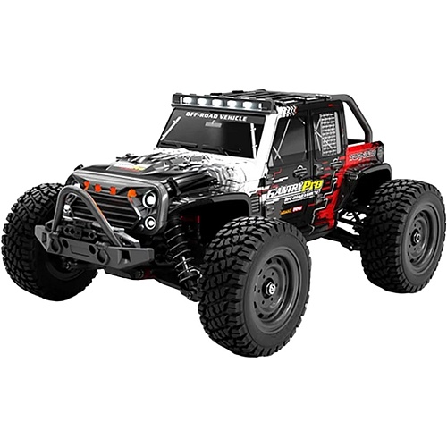 Машинка на радиоуправлении JJRC Q117C High-Speed Jeep Car Black/Red