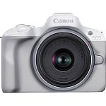 Беззеркальный фотоаппарат Canon EOS R50 Kit RF-S 18-45mm f4.5-6.3 IS STM White (5812C013)