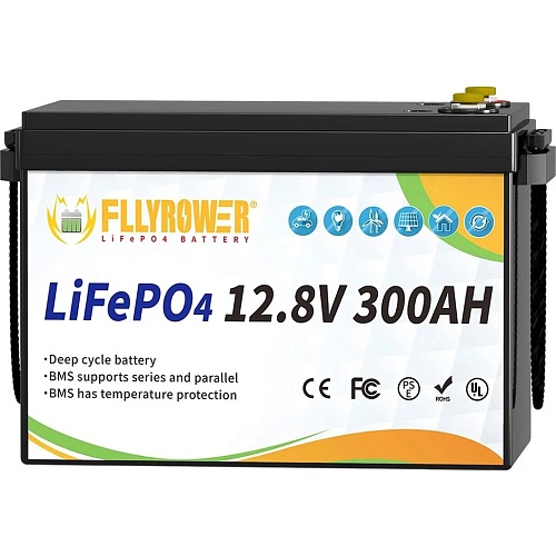 Акумулятор FlyPower LiFePO4 12V (12.8V/300Ah/3840Wh) BMS - придбати в Дніпрі, Україні: ціна, характеристики | інтернет-магазин TOUCH
