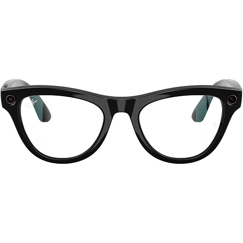 Смарт-окуляри Ray-Ban Meta Skyler Shiny Black/Clear (RW4010 601/SB 52-20) - придбати в Дніпрі, Україні: ціна, характеристики | інтернет-магазин TOUCH