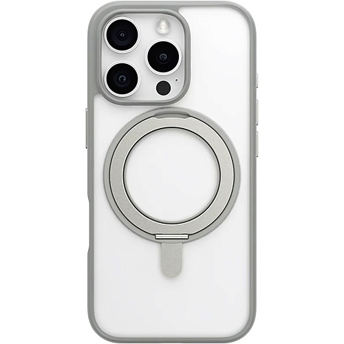 Чехол Blueo Frosted Magnetic Case Rotatable Stand with MagSafe для Apple iPhone 16 Pro Grey