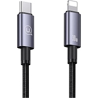 Кабель Usams US-SJ665 USB-C to Lightning 30W 3A 2.0m Tarnish (SJ665USB01)