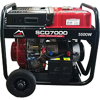 Генератор дизельный Vulkan SCD7000 5Kw 3ф Генератор дизельный Vulkan SCD7000 5Kw 3ф