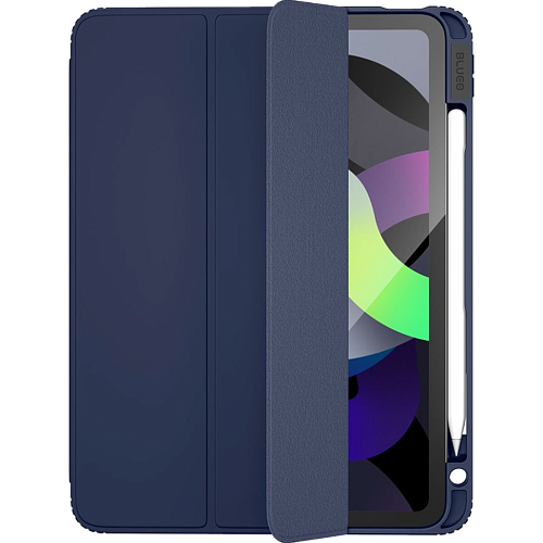 Чехол-книжка Blueo Ape Case with Leather Sheath для Apple iPad 10th Gen 10.9" (2022)/ iPad 11 (2025) (Navy Blue)