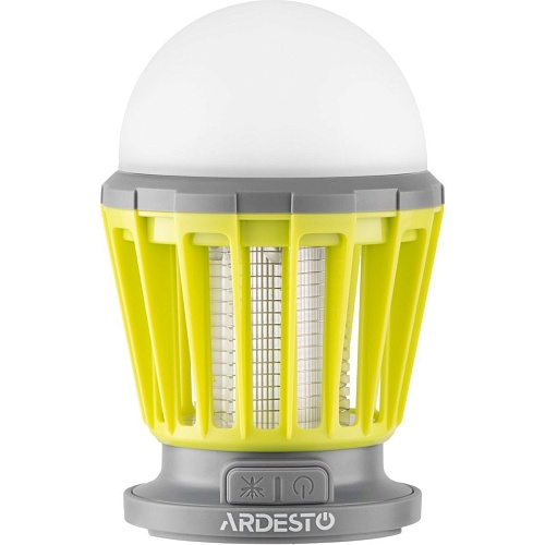 Антимоскітна лампа Ardesto Solar Mosquito Killer Lantern MSK-SB3554 Yellow - придбати в Дніпрі, Україні: ціна, характеристики | інтернет-магазин TOUCH