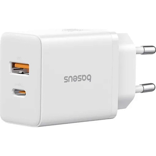 Сетевое зарядное устройство Baseus Cube Fast Charger 30W Moon White (P10111404213-00) 