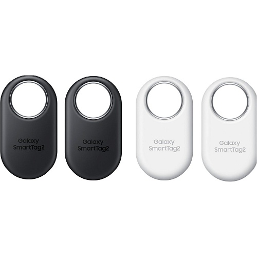 Брелок для поиска вещей Samsung Galaxy SmartTag2 (4 Pack) 2x Black + 2x White (EI-T5600KWEG)