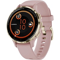 Смарт-годинник Garmin Venu 3S Soft Gold Stainless Steel Bezel with Dust Rose Case and Silicone Band (010-02785-03/53) - придбати в Дніпрі, Україні: ціна, характеристики | інтернет-магазин TOUCH