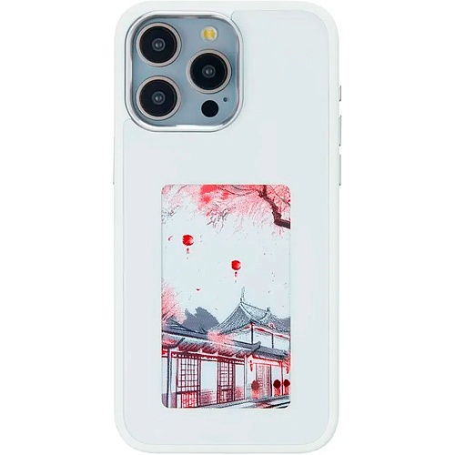Чехол Ink Show E-ink Screen Case для Apple iPhone 14 Pro White