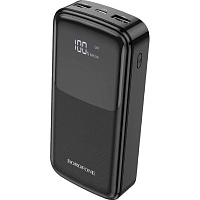 Зовнішній акумулятор Borofone Mike BJ17A 20000mAh 10W Black - придбати в Дніпрі, Україні: ціна, характеристики | інтернет-магазин TOUCH