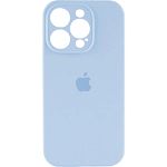 Чехол Silicone Case Camera Protect для Apple iPhone 16 Pro Max Mist Blue AA