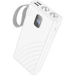 Зовнішній акумулятор Hoco J129A Nature 20000mAh 10W White