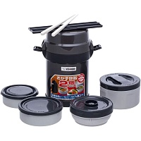 Набір для ланчу Zojirushi SL-JAF14HG 1.23 л Grey (1678.00.92) - придбати в Дніпрі, Україні: ціна, характеристики | інтернет-магазин TOUCH