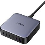 Сетевое зарядное устройство Ugreen CD271 200W Nexode 2m GaN Desktop Charger Gray (40914)