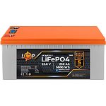 Аккумулятор LogicPower LiFePO4 LCD Smart BT 24V (25.6V/230Ah/5888Wh) (BMS 200A/100А) (23535)
