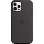 Чохол Silicone Case з MagSafe для Apple iPhone 12/12 Pro (Black) ААА