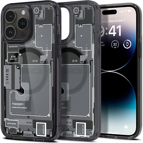 Чехол Spigen Case Ultra Hybrid Zero One MagFit для Apple iPhone 14 Pro (ACS05540) Чехол Spigen Case Ultra Hybrid Zero One MagFit для Apple iPhone 14 Pro (ACS05540)