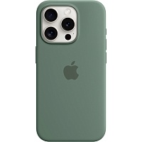 Чехол Apple Silicone Case with MagSafe для iPhone 15 Pro Cypress (MT1J3ZM/A)