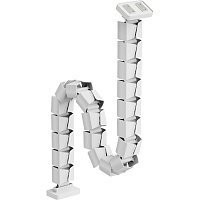 Органайзер для зберігання кабелів OfficePro CM800W White