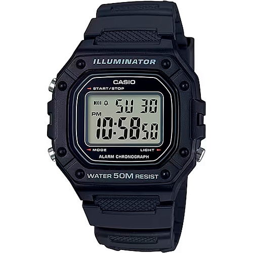 Наручний годинник Casio W-218H-1AVEF - придбати в Дніпрі, Україні: ціна, характеристики | інтернет-магазин TOUCH