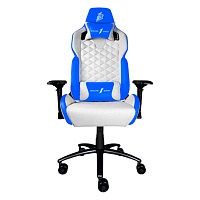 Геймерское кресло 1stPlayer DK2 (Blue/White)