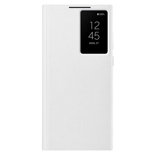 Чохол-книжка Smart Clear View Cover Samsung Galaxy S22 Ultra (EF-ZS908CWEGRU) White - придбати в Дніпрі, Україні: ціна, характеристики | інтернет-магазин TOUCH