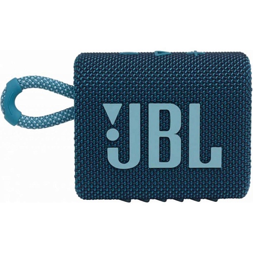 Портативная акустика JBL Go 3 Blue (JBLGO3BLU)