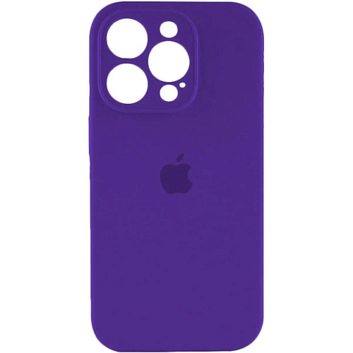 Чехол Silicone Case Camera Protect для Apple iPhone 16 Pro Max Amethist AA