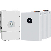 Система хранения энергии Deye SUN-12K-SG02LP1-EU-AM3 12kW + 3 АКБ SE-F5 Pro-C 15.3kWh (51.2V/100Ah/5120Wh)