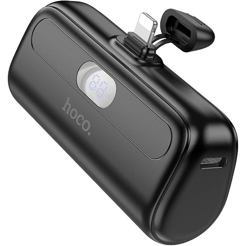 Внешний аккумулятор Hoco J116 Cool Lightning 5000mAh Black (605144)