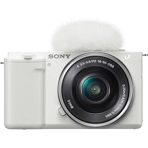 Бездзеркальний фотоапарат Sony ZV-E10 Kit 16-50mm f3.5-5.6 OSS White (ILCZVE10LW.CEC) - придбати в Дніпрі, Україні: ціна, характеристики | інтернет-магазин TOUCH