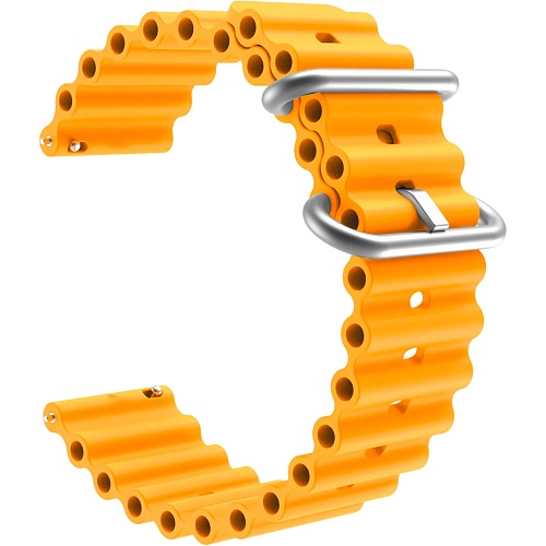 Универсальный ремешок для смарт-часов Ocean Band 20mm Orange