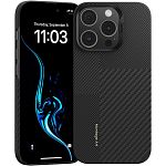 Чохол Benks Montage ArmorAir Kevlar Case 600D/1500D MagSafe для Apple iPhone 16 Pro Max Black (6948005905040)