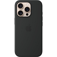 Чехол Apple Silicone Case with MagSafe для iPhone 16 Pro Black (MYYJ3ZM/A)
