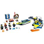 Конструктор LEGO City Missions Детективні місії водної поліції (60355)