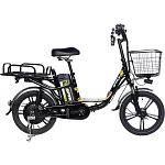 Електровелосипед Space eELDORADO 18" 2025 15Аh Black-yellow (ELB-SP-18-006)