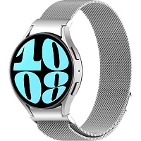 Ремінець ArmorStandart Milanese Magnetic для Samsung Galaxy Watch 7/FE/6/6 Classic/5/5 Pro/4/4 Classic Silver (ARM86845)