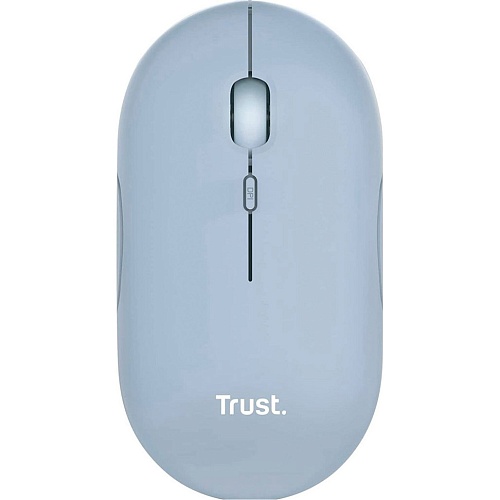 Мышь Trust Puck Rechargeable Wireless Ultra-Thin Silent Blue (24126)