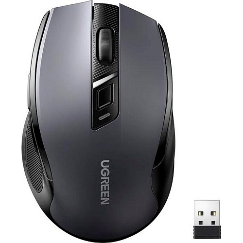 Миша Ugreen MU006 Gray (90855) - придбати в Дніпрі, Україні: ціна, характеристики | інтернет-магазин TOUCH
