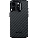 Чехол Pitaka MagEZ Case Pro 4 1500D Twill для Apple iPhone 15 Pro Max Black/Grey (KI1501PMP)
