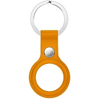 Чехол для поисковой метки Apple AirTag Leather Key Ring (California Poppy) HC