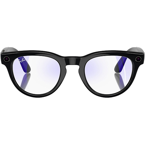 Смарт-очки Ray-Ban Meta Headliner Shiny Black Frame/Clear Lenses (RW4009 601/SB 50-23)